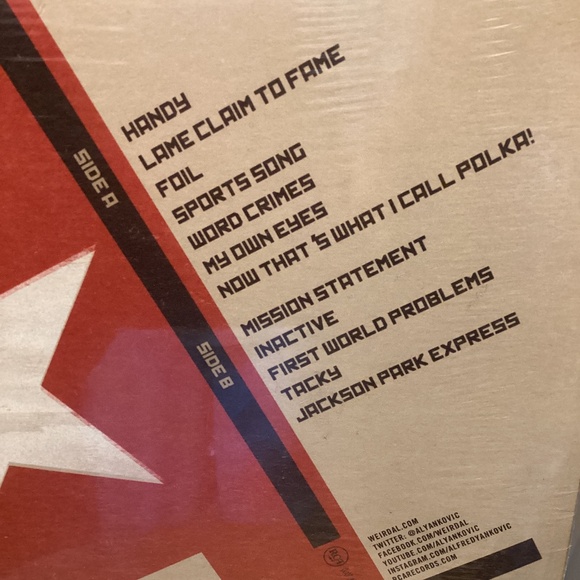 NEW SEALED Weird Al Yankovic MANDATORY FUN Vinyl LP Album OOP - Picture 4 of 4